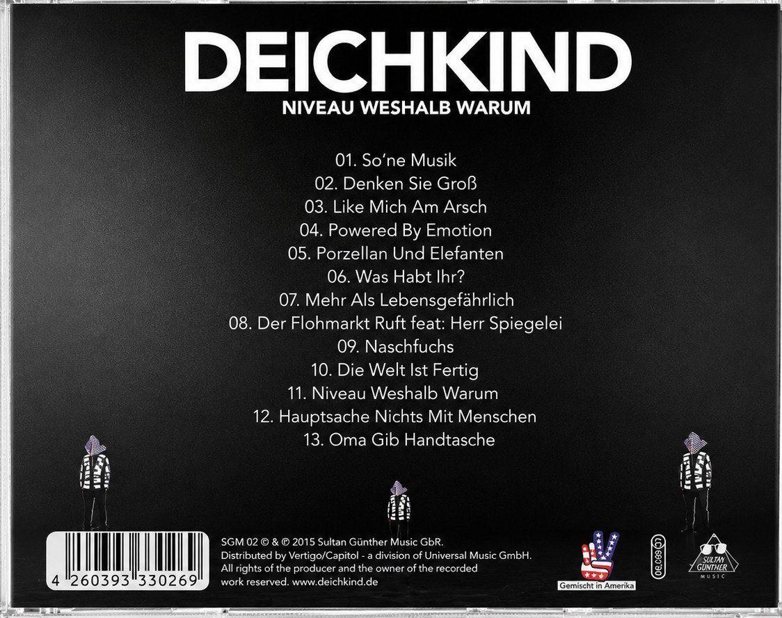 CD: CD Deichkind: Niveau Weshalb Warum CD, Nr. 937 – Nuovo e nell'imballaggio originale da Kottwil venduto da Crazyrolf 1