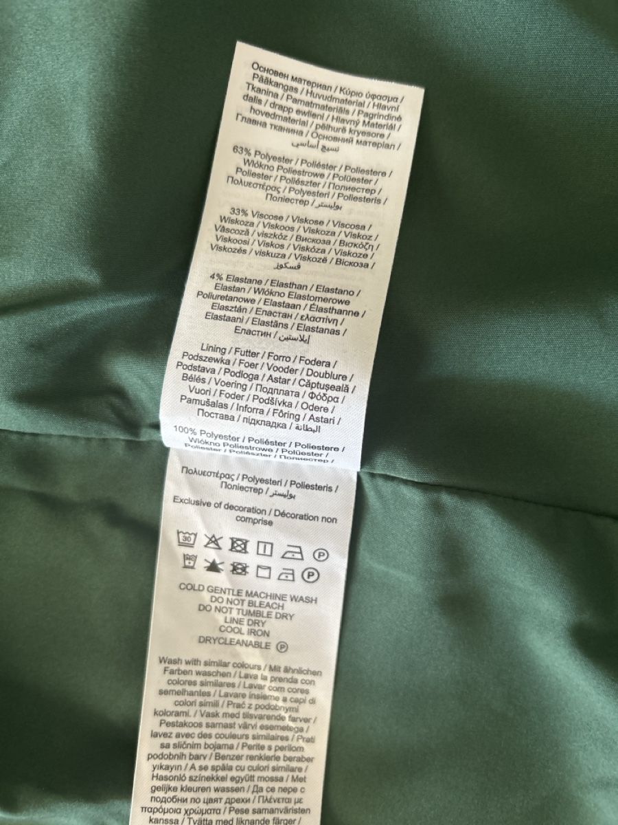 Vila Giacche: Blazer von Vila, Grösse L, grün – Nuovo (secondo la descrizione) da Erlinsbach SO venduto da hallon480 4
