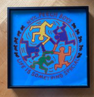 Keith Haring Schallplatten Cover, 2 Stück, original