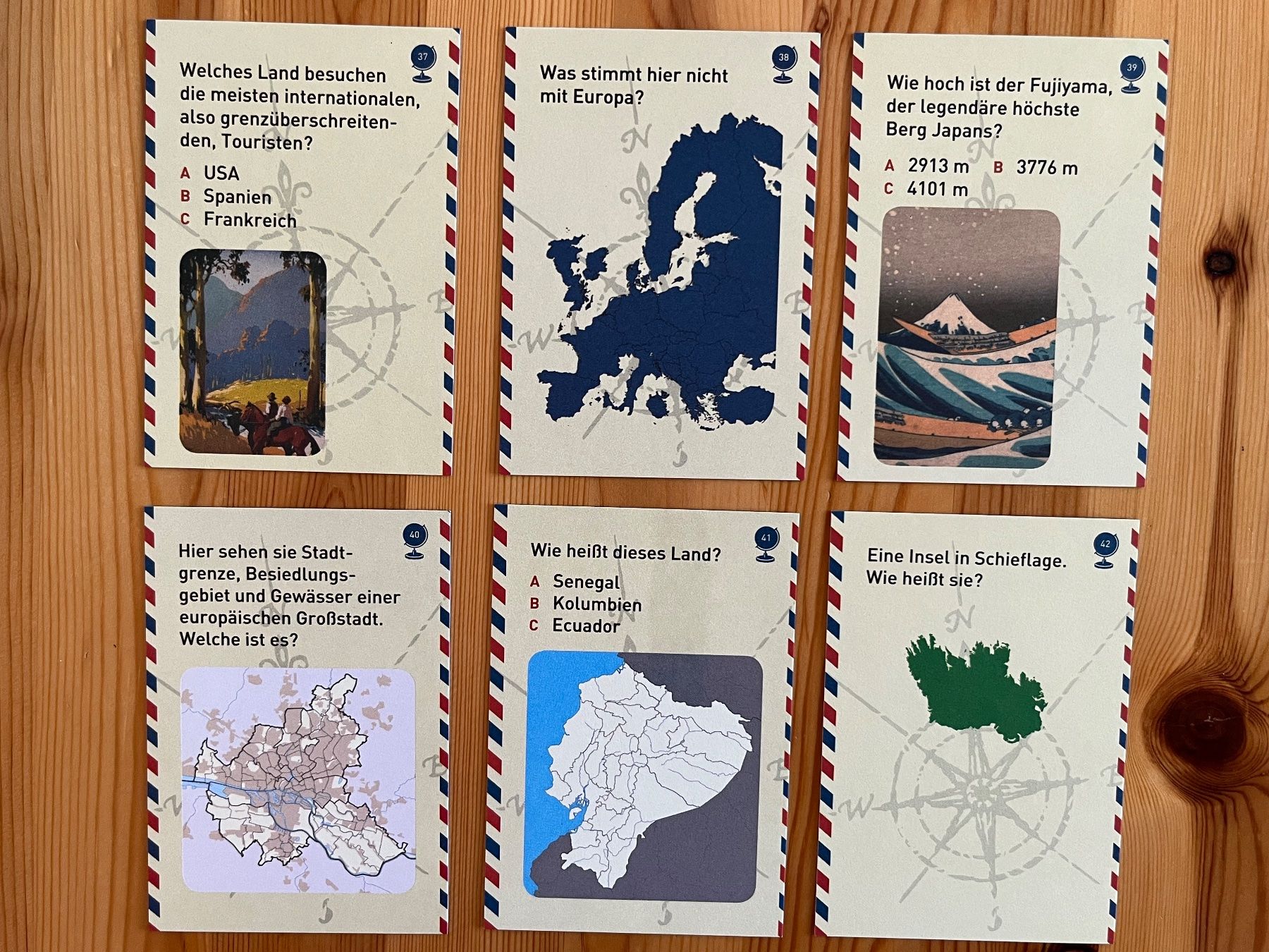 Giochi: Kartenspiel Globetrotter-Quiz – Nuovo (secondo la descrizione) da Zürich venduto da Gurkis 5