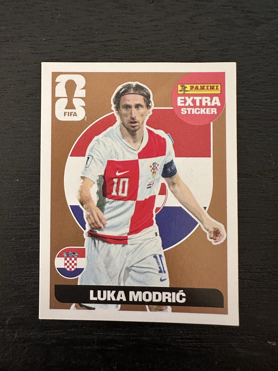 Panini Sammelbilder & Trading cards: Panini Extra Sticker Luka Modric bronze – Neu (gemäss Beschreibung) aus Uetikon am See von manoka1
