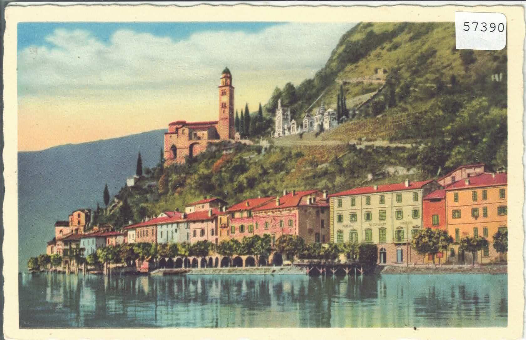 Cartoline postali: Lago di Lugano - Morcote – Usato da Ettingen venduto da Kartenplanet