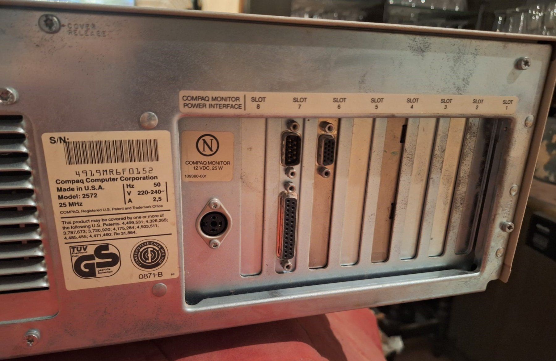 Compaq PCs: Computer Compaq Deskpro 386/25 antiker PC gebraucht – Gebraucht aus Hofstatt von ang_88 2