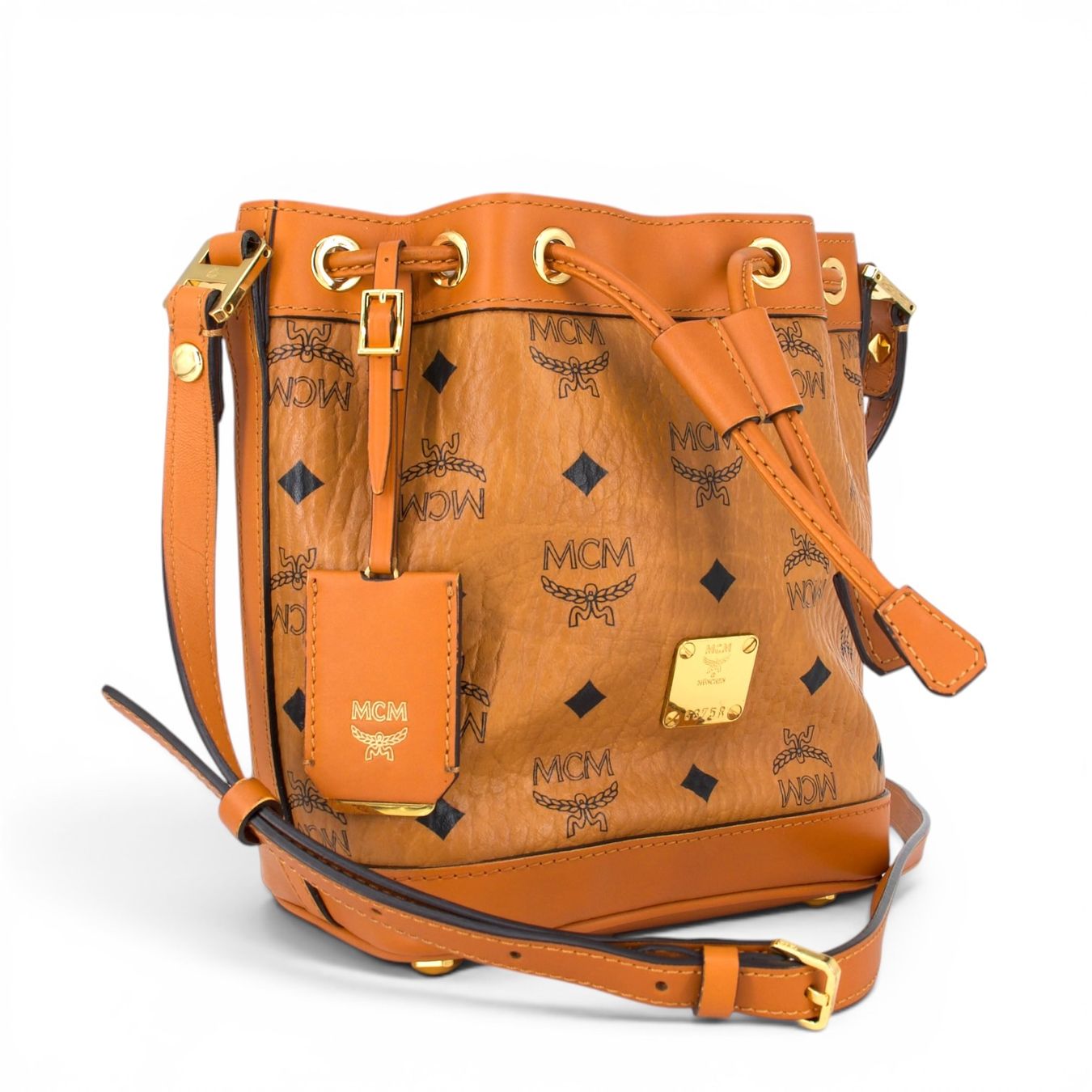 Mcm Borse da donna: MCM Heritage Beuteltasche Visetos cognac – Usato da Binningen venduto da Designerlabels 2