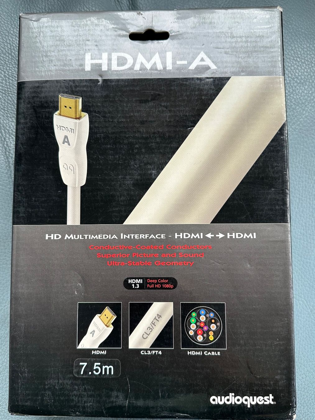 AudioQuest Câbles: AudioQuest HDMI-A HDMI Kabel 7.5m Neu – Neuf (Voir description) à Ostermundigen par airpassport