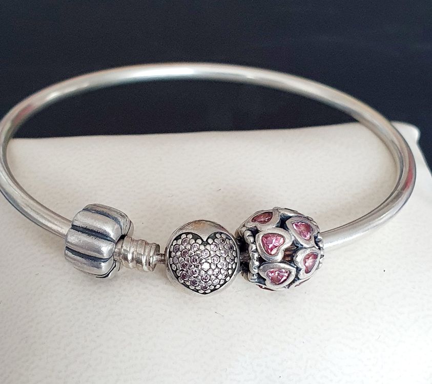 Original Pandora Armband mit Charms / 925 silber Kaufen auf Ricardo