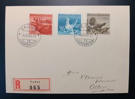 LIECHTENSTEIN, R - BRIEF NACH OLTEN 1943