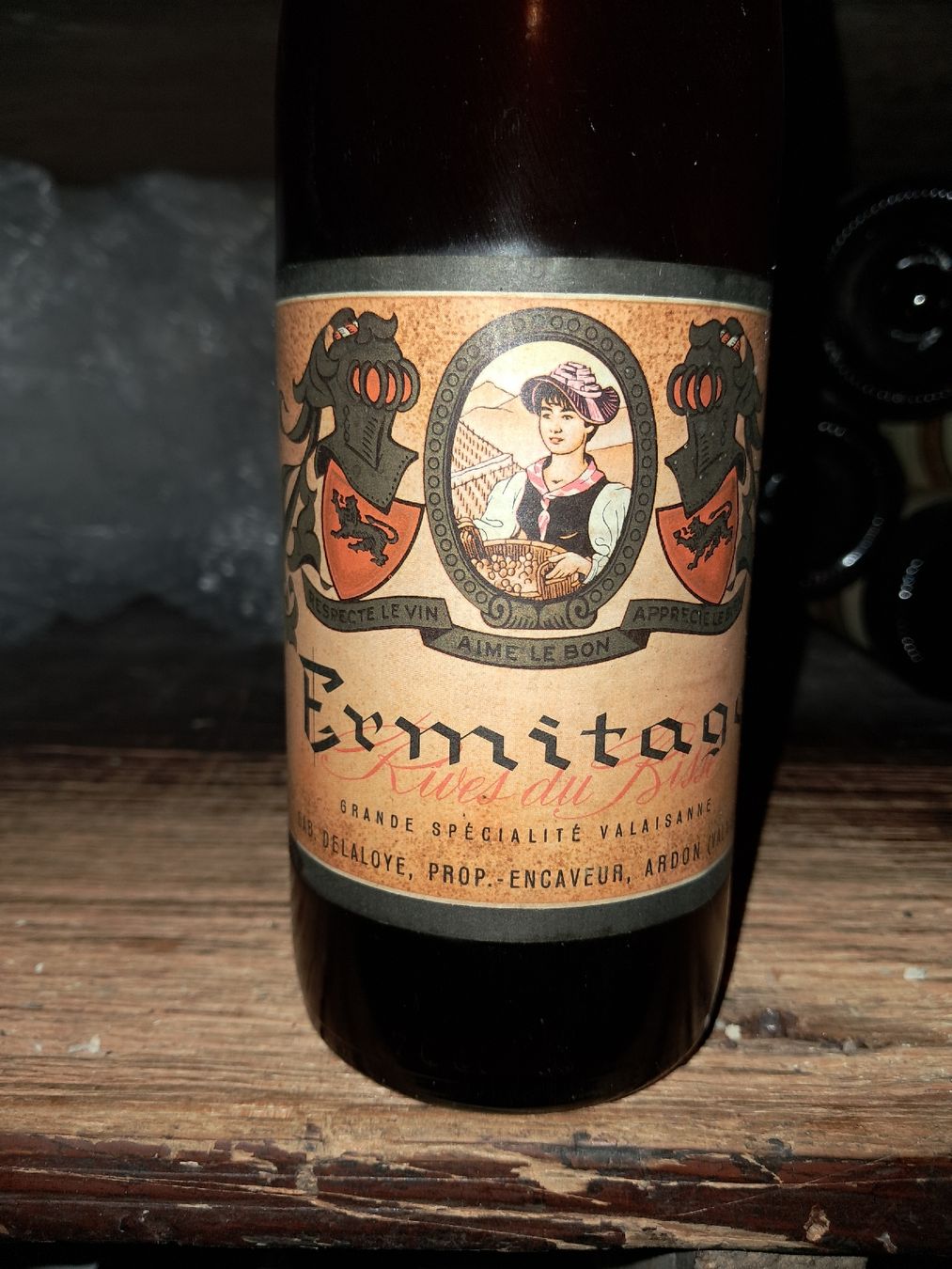 Vino: Ermitage de la commune d'Ardon 1973 – Nuovo e nell'imballaggio originale da Le locle venduto da juliensaran 1