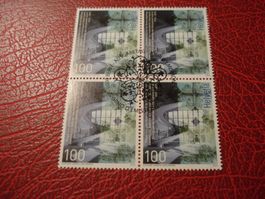 Marke Denkmalpflege, 2015, FDC + Lose 4erblock ET-o