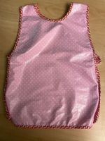 Rosa Plastifizierte Malschürze Gr.104