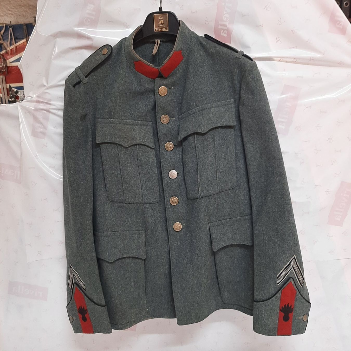 Giacche: Originale Schweizer Militärjacke – Usato da Sulgen venduto da triton01