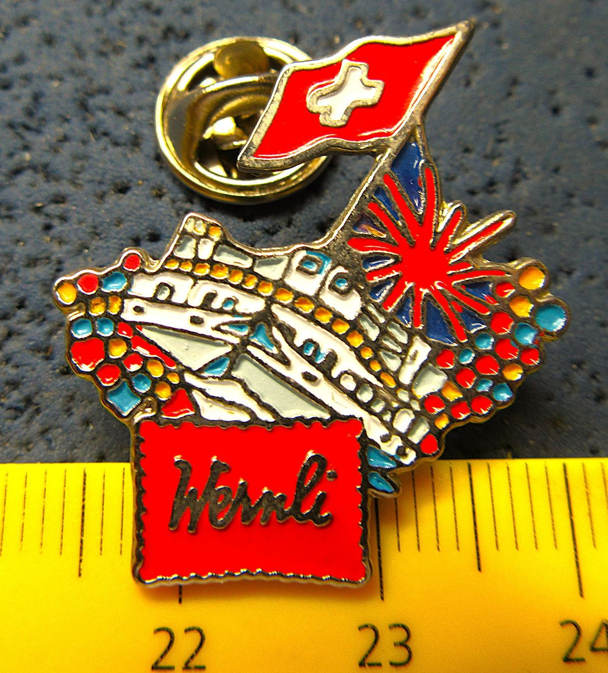 Swiss Placchette & Badge: WERNLI PIN – Usato da Ettingen venduto da Hausi4711