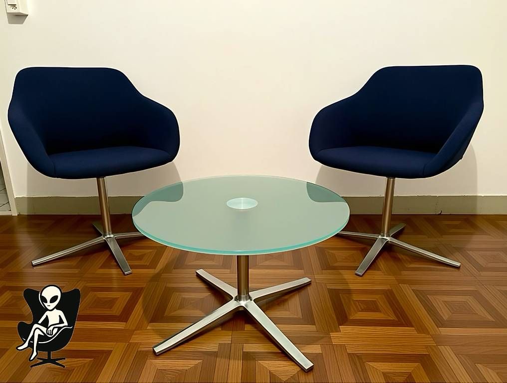 Set de table et chaises: Walter Knoll Turtle Chair – D'occasion à Frauenfeld par Elooooo