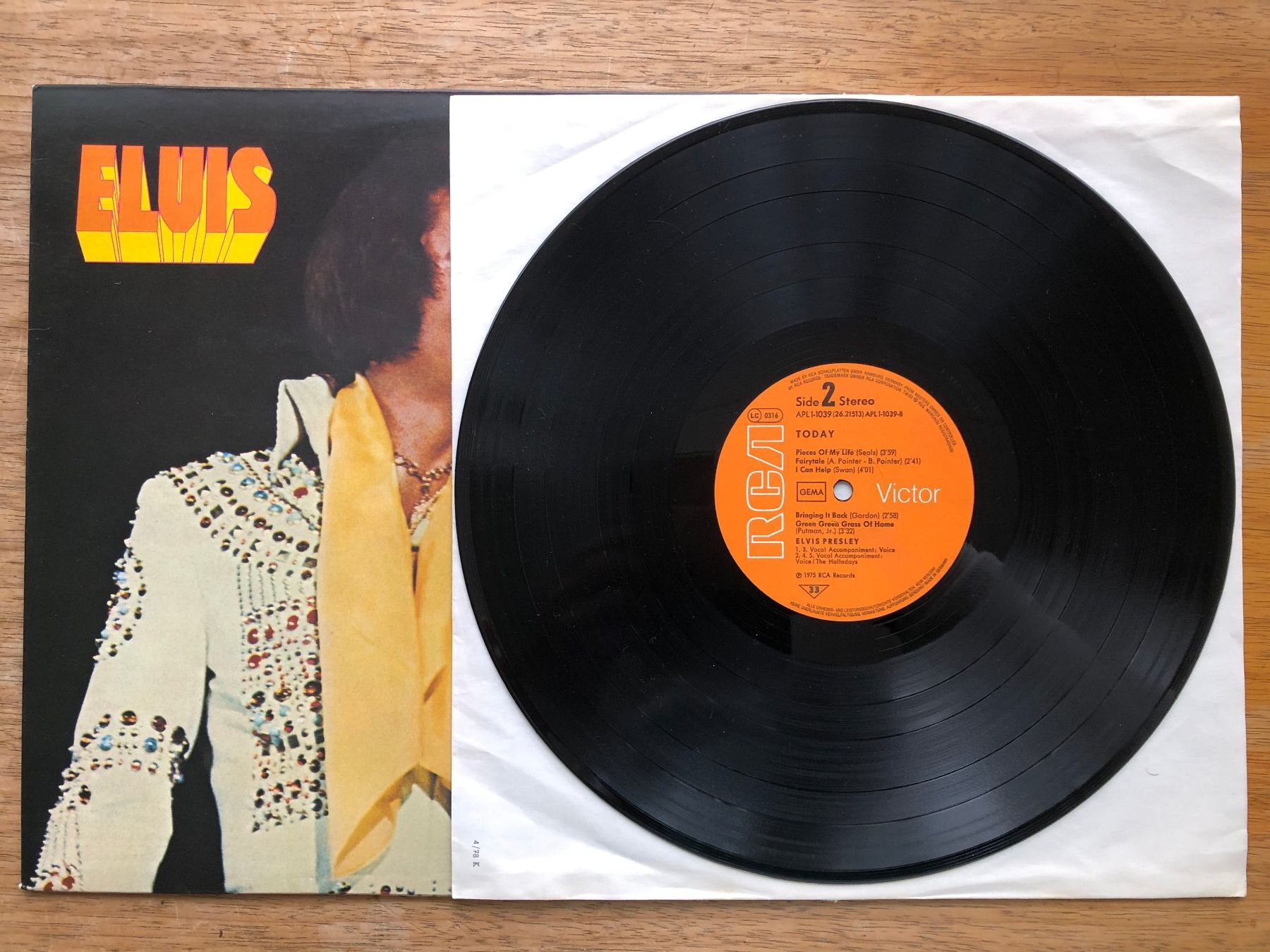 Dischi in vinile: Elvis – Today (LP) – Usato da Grenchen venduto da Kogi7 3