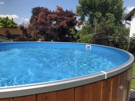 Pool komplett 4x1.2m mit Wärmepumpe und Filter