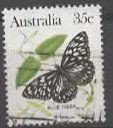 Tutti i francobolli: AUSTRALIA : schwarzer Schmetterling   (33 – Usato da Ruggell venduto da Masescha