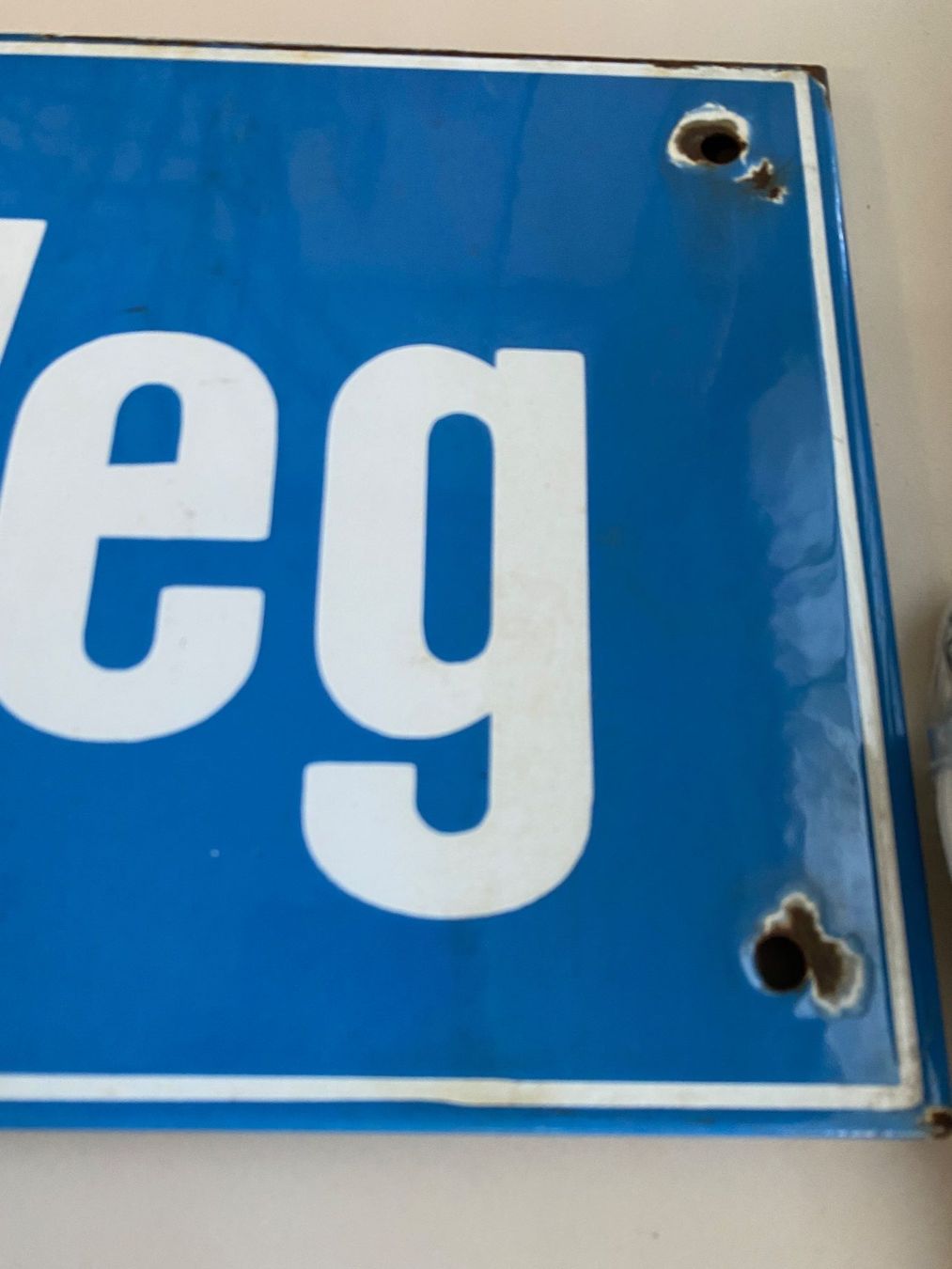 Ecriteaux: Email-Schild Vintage ! Beust-Weg ! – D'occasion à Brügg BE par rutschimedizin 3