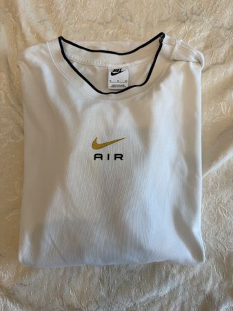 Nike Air T-Shirt Weiss Gold Grösse XL guter Zustand