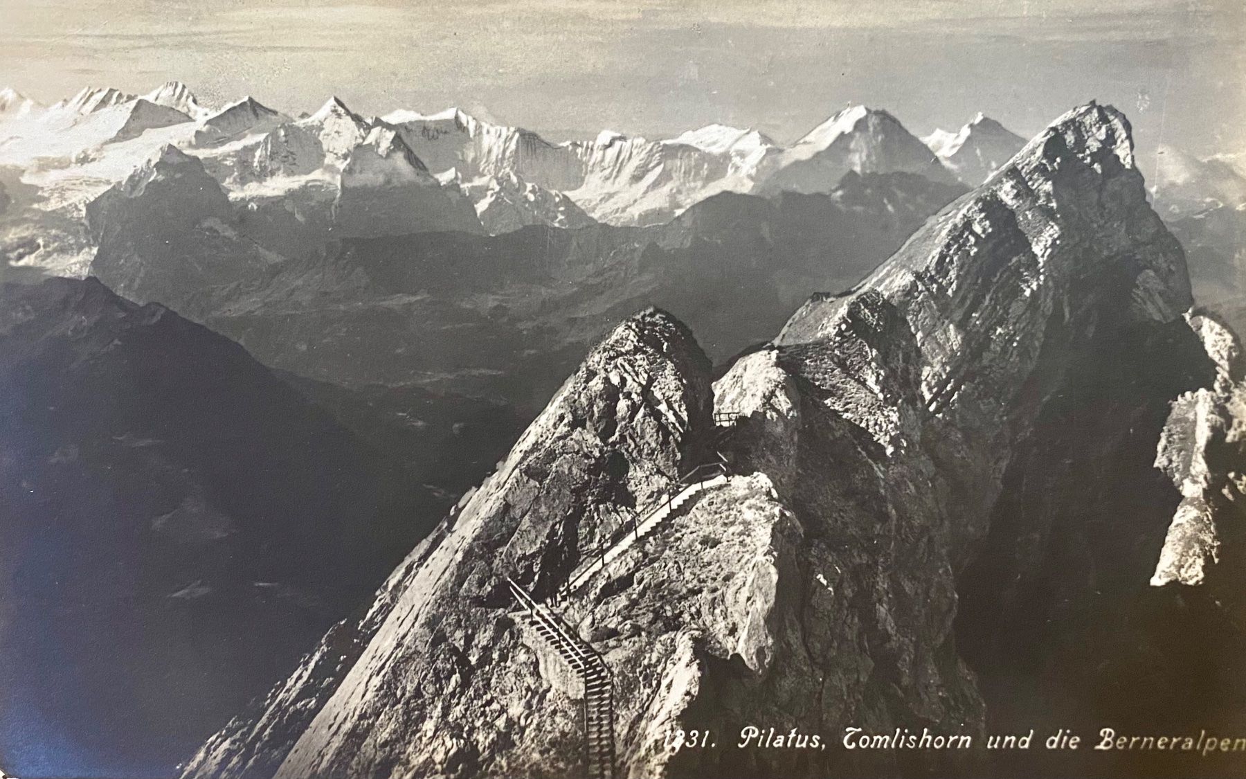 Cartoline postali: PILATUS - Tomlishorn & Berner Alpen – Usato da Root venduto da ENGLAND-TREASURES 1