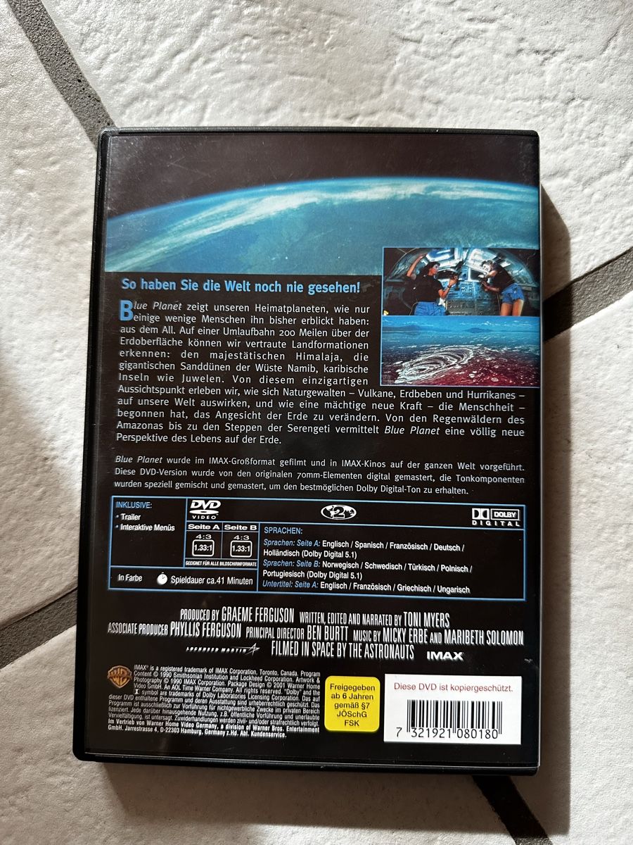 Alle DVDs: IMAX blue planet DVD neu – Neu (gemäss Beschreibung) aus Buchs AG von tifena 1