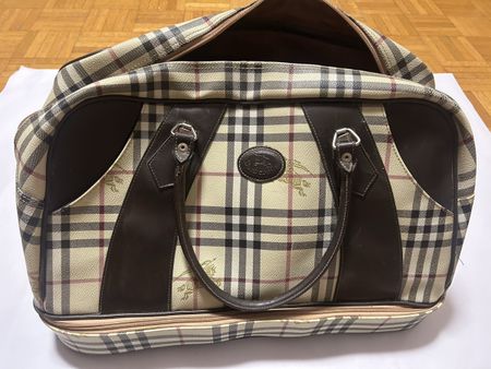 Burberry Vintage Reisetasche / Weekender – klassisches Karo