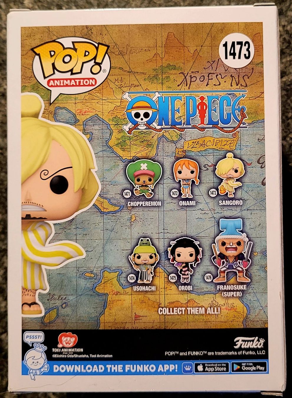 Funko Statuette: Funko Pop One Piece   Sangoro – Nuovo e nell'imballaggio originale da Montet (Glâne) venduto da KOADA 1