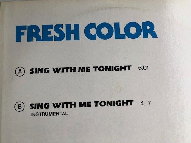 Dischi in vinile: Fresh Color – Usato da Aarwangen venduto da Jukebox3 3