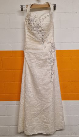 Elegantes Hochzeitskleid, Gr. 38, weiss