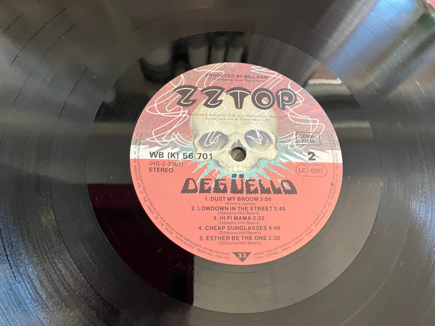 Dischi in vinile: ZZ Top – Usato da Aarwangen venduto da Jukebox3 9