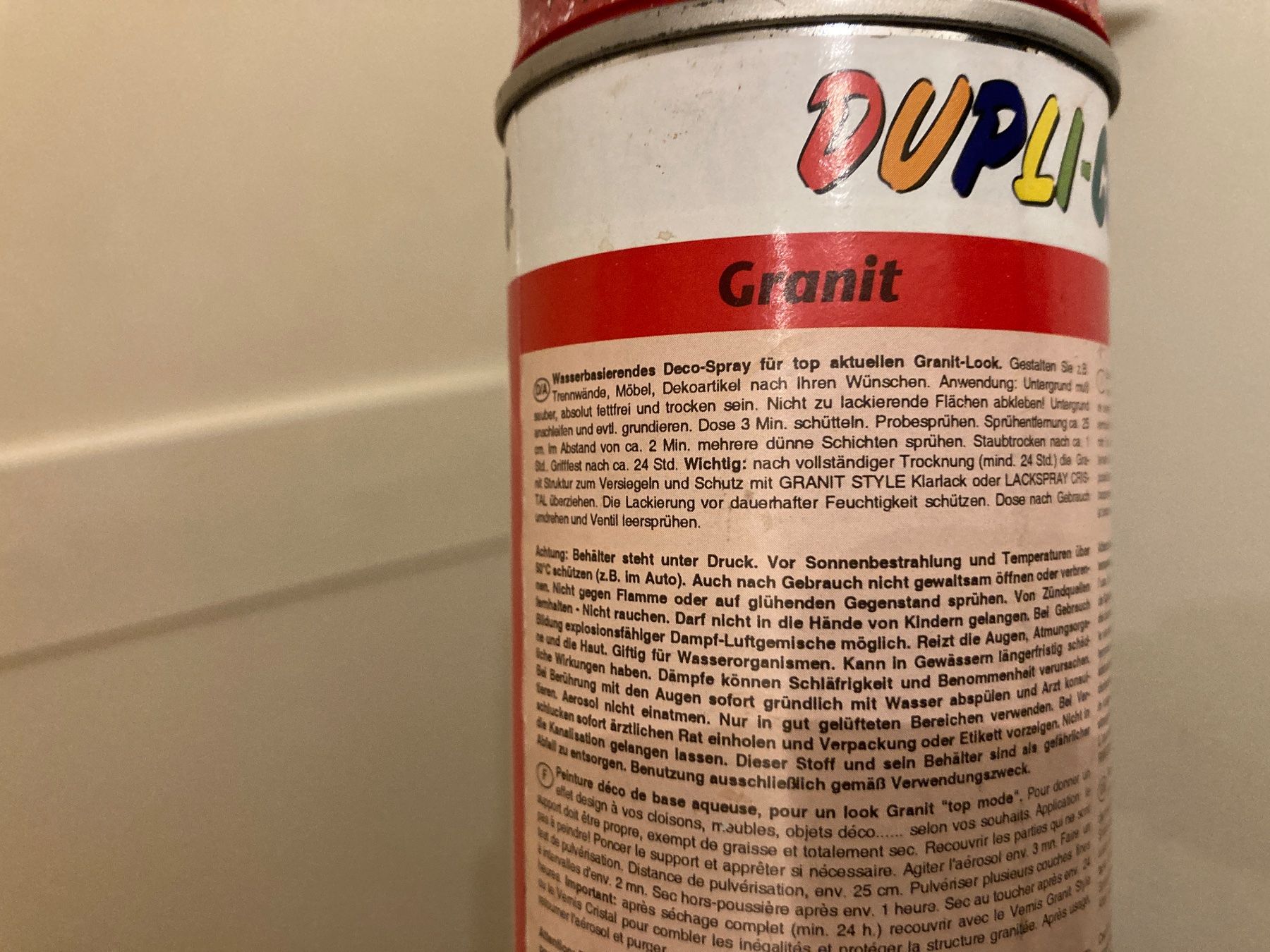 Colori: Granit Effektspray – Nuovo e nell'imballaggio originale da Winterthur venduto da noe_5tz5 2