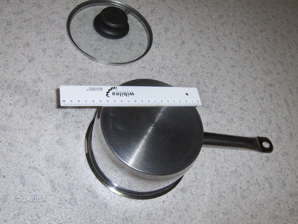 Lustres & lampes de plafonds: Deckenlampe 3 fach GU 10 Lampen Schirm Pfanne Kettenrad – D'occasion à Schlattingen par Schmidi50 7