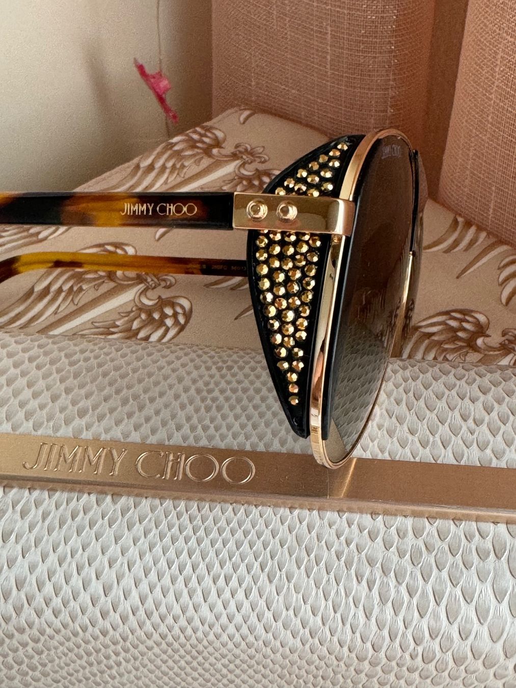 Jimmy Choo Occhiali & Lenti: Jimmy Choo Sonnenbrille NEU – Nuovo e nell'imballaggio originale da Schaan venduto da MivrSh 6