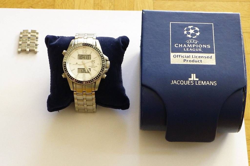Jacques Lemans Uhren: Schöne Jacques Lemans UEFA-Champions League U-34 – Gebraucht aus Zug von roche72