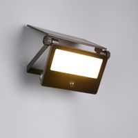 LED Aussen Wandleuchte, Akku, 21 x 18 cm