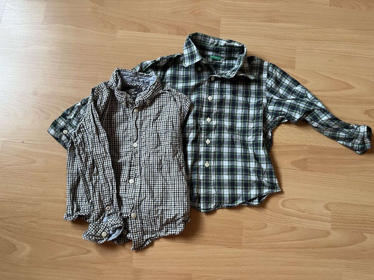 Benetton Camicie, T-shirt & Polo: Chemises longues manches 4 ans – Usato da Chénens venduto da RosaLine