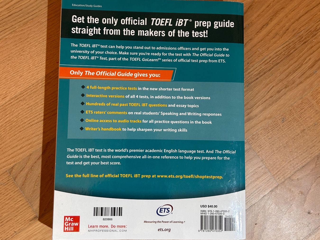 Bücher: Official Guide TOEFL iBT, Sixth Edition – Neu (gemäss Beschreibung) aus Emmenbrücke von mul_wkl9 1