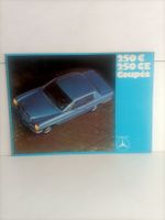 Brochure Mercedes Benz 250 C 250 CE W114 12/69