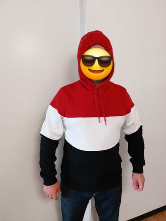 Trendiger Hoodie für den Übergang, Grösse M-L, neuwertig