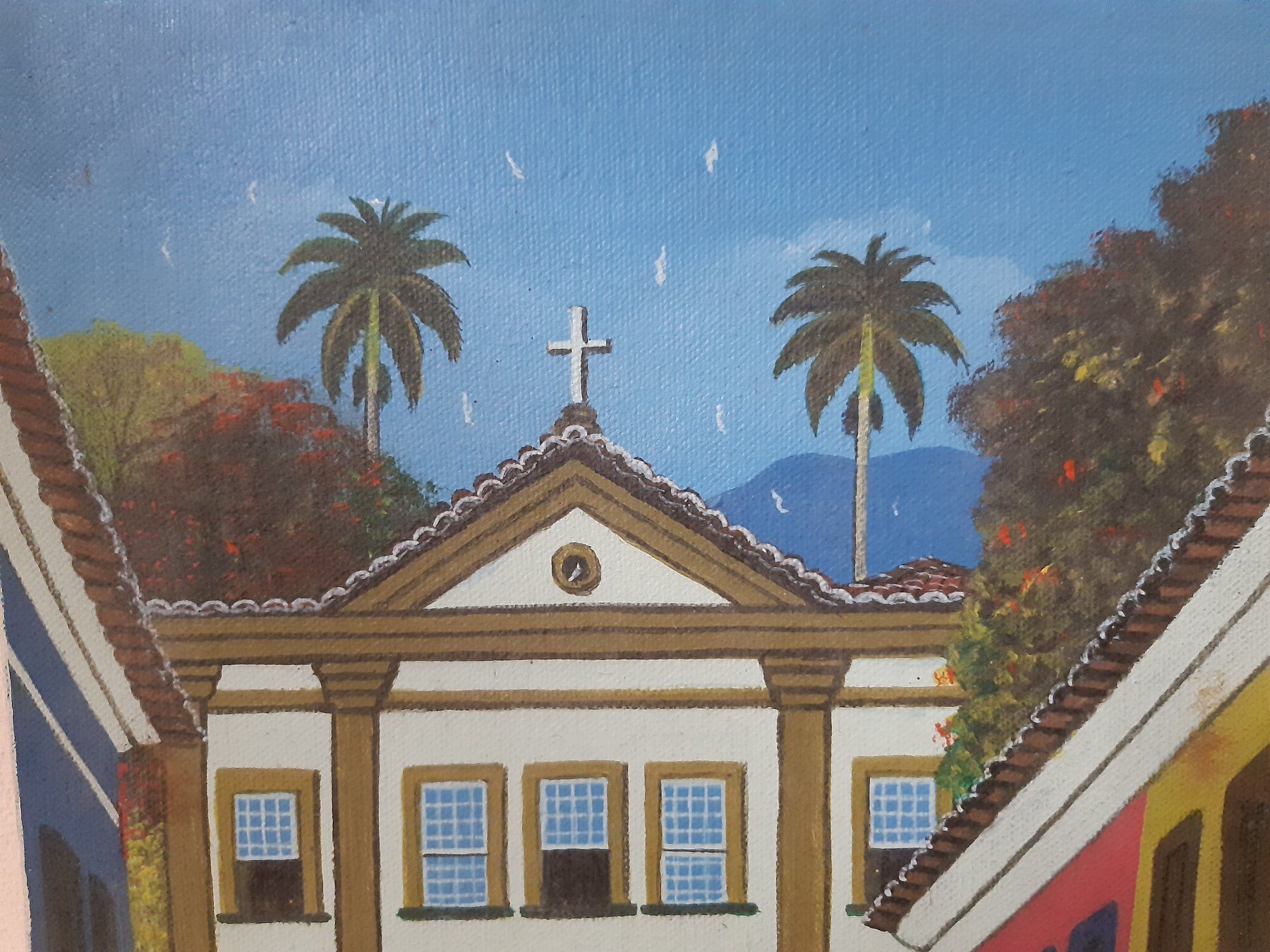 Dipinti: Small painting by Calixto Sales – Usato da Verscio venduto da giamma1985 4