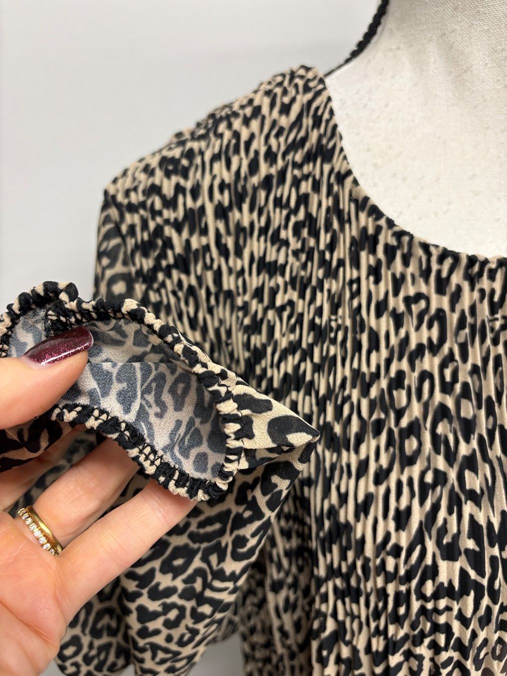 Vestiti: Senes Kleid Leopardenmuster Gr. M langarm – Nuovo (secondo la descrizione) da Regensdorf venduto da secondchancefashion 3