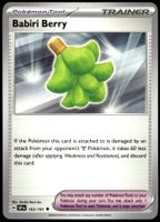 Pokémon Babiri Berry 163/191   SV08 Surging Sparks