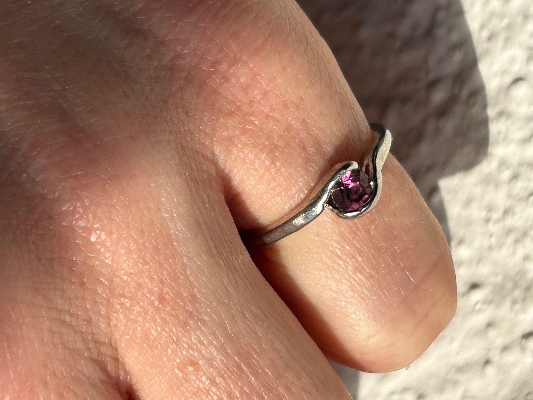 Anelli: Silberring mit Amethyst, Gr. 49.5 – Usato da Dittingen venduto da Bellevista 9
