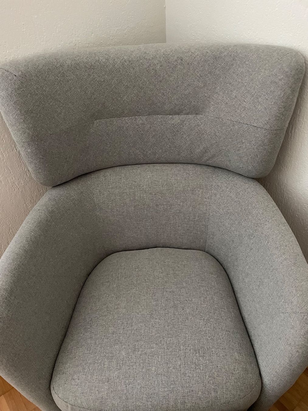 Ikea Poltrone: Sessel mit Hocker grau Stoff guter Zustand – Usato da Killwangen venduto da Silebile 3