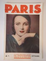 Paris Magazine Septembre 1933 N°25 Vintage rare Collection