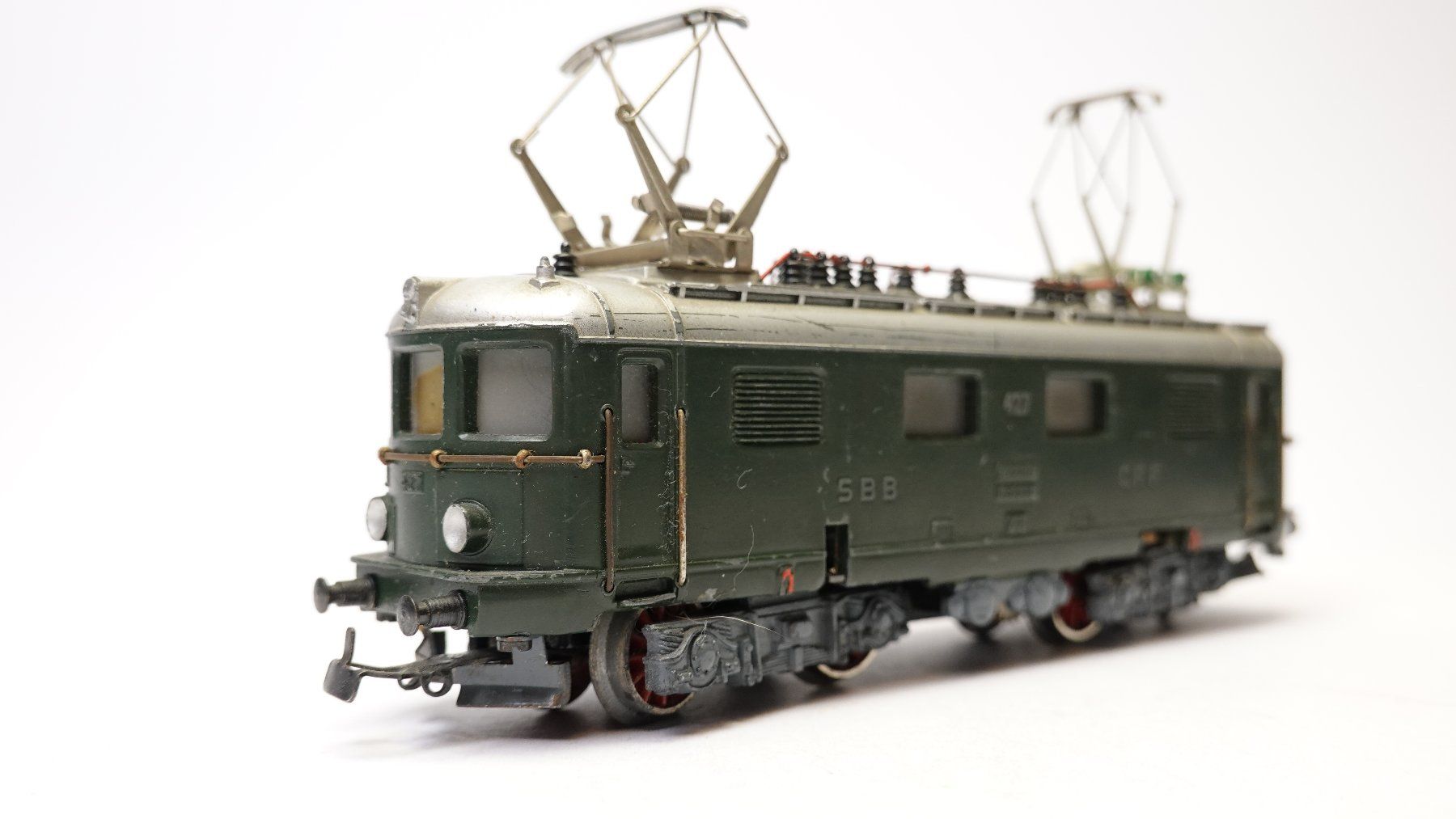 Märklin Modellini di ferrovie: e6 Märklin 800 RES 800 SBB Re 4/4 E-Lok – Usato da Thun venduto da evinka_gmbh