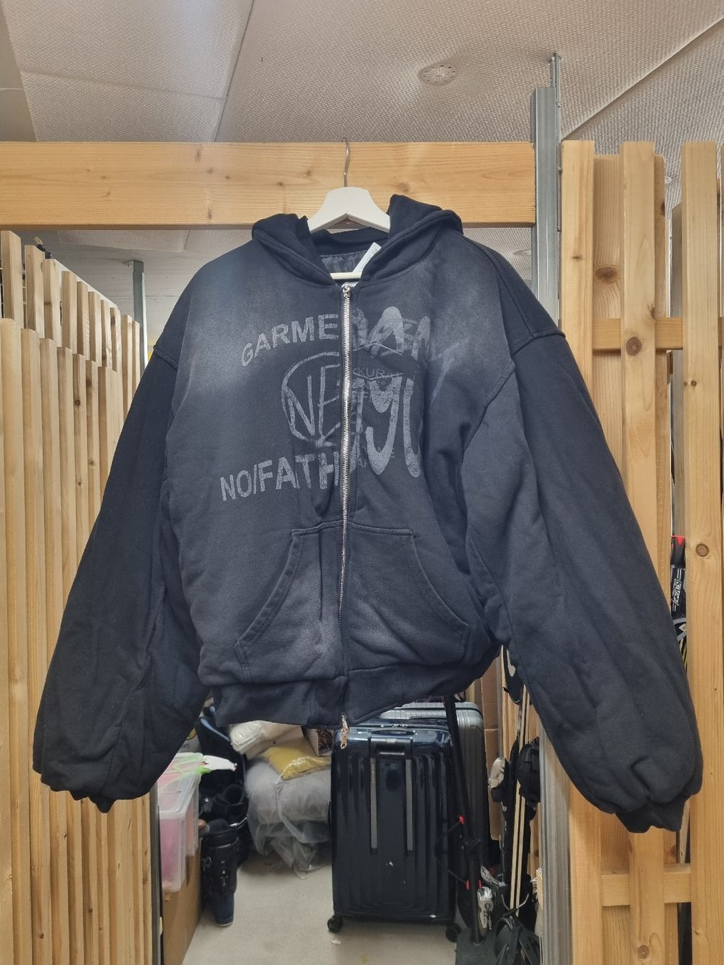 Giacche: NO/FAITH STUDIOS Reversible Bomber Jacket Size XL Black New – Nuovo (secondo la descrizione) da Zürich venduto da dvb_k2cq 7