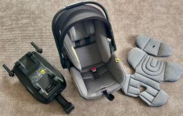 Joie i-Level Babyschale inkl. Isofix und Newborn-Einsatz