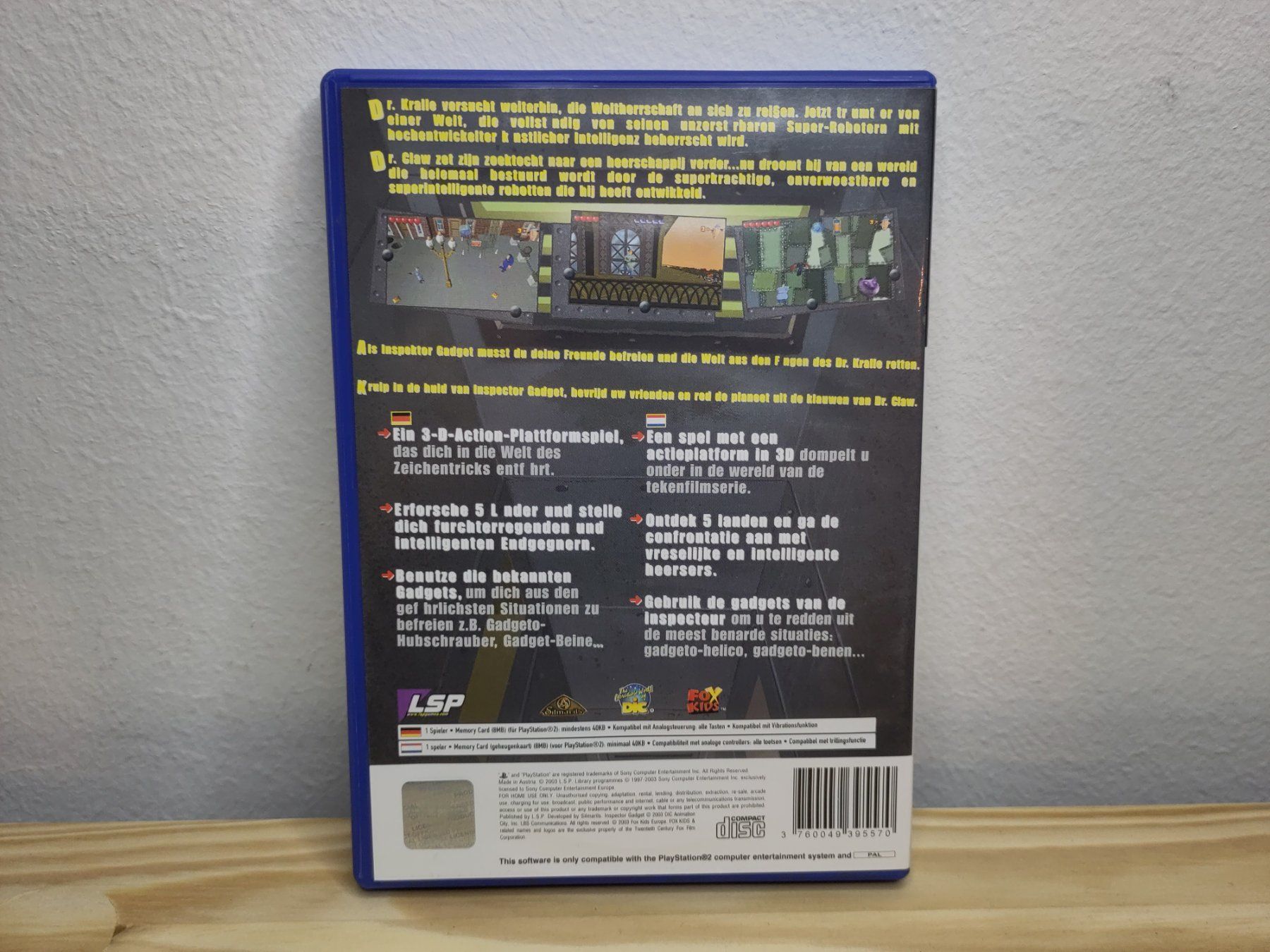 Giochi: Inspector Gadget Mad Robots Invasion Playstation 2 PS2 CIB – Usato da Zug venduto da RepTCG 1
