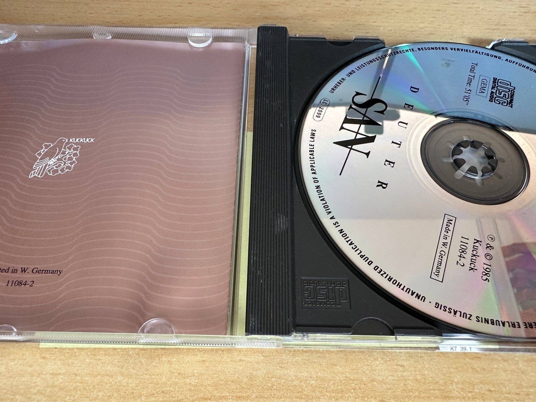 CD: Deuter – San – Usato da Rikon im Tösstal venduto da Alpenmutz 2