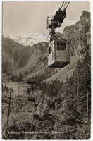 Engelberg. Schwebebahn Gerschni - Trübsee